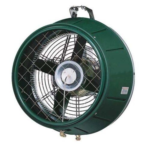 Dezodorizačný systém s hmlovými ventilátormi