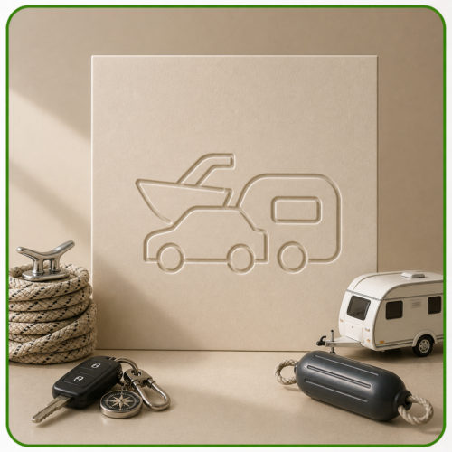 Auto / loď / karavan